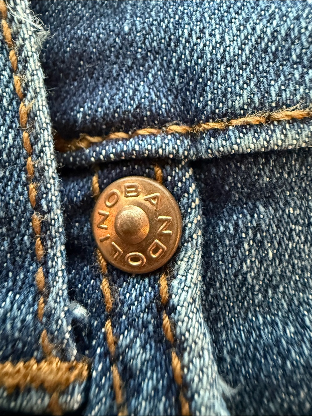 Bandolino Mandie Skinny Jeans in Dark Blue Denim Size 14 - Picture 6 of 13